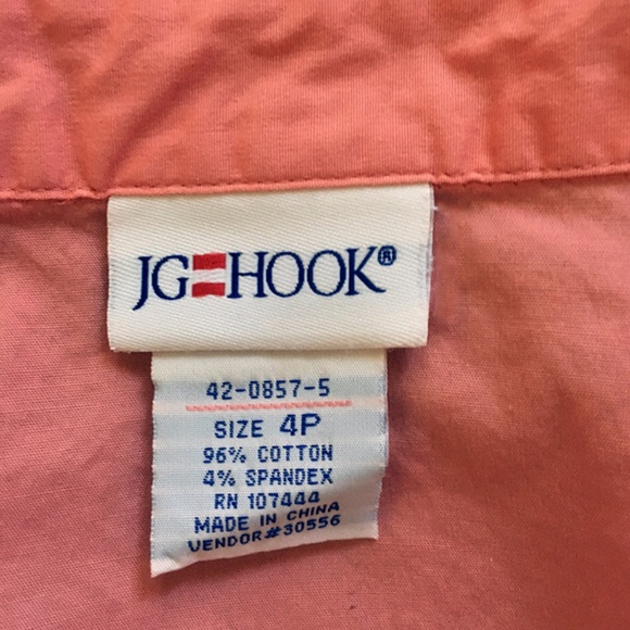 NWOT Button Down Peach Long Sleeves Shirt for Women - Picture 3 of 4